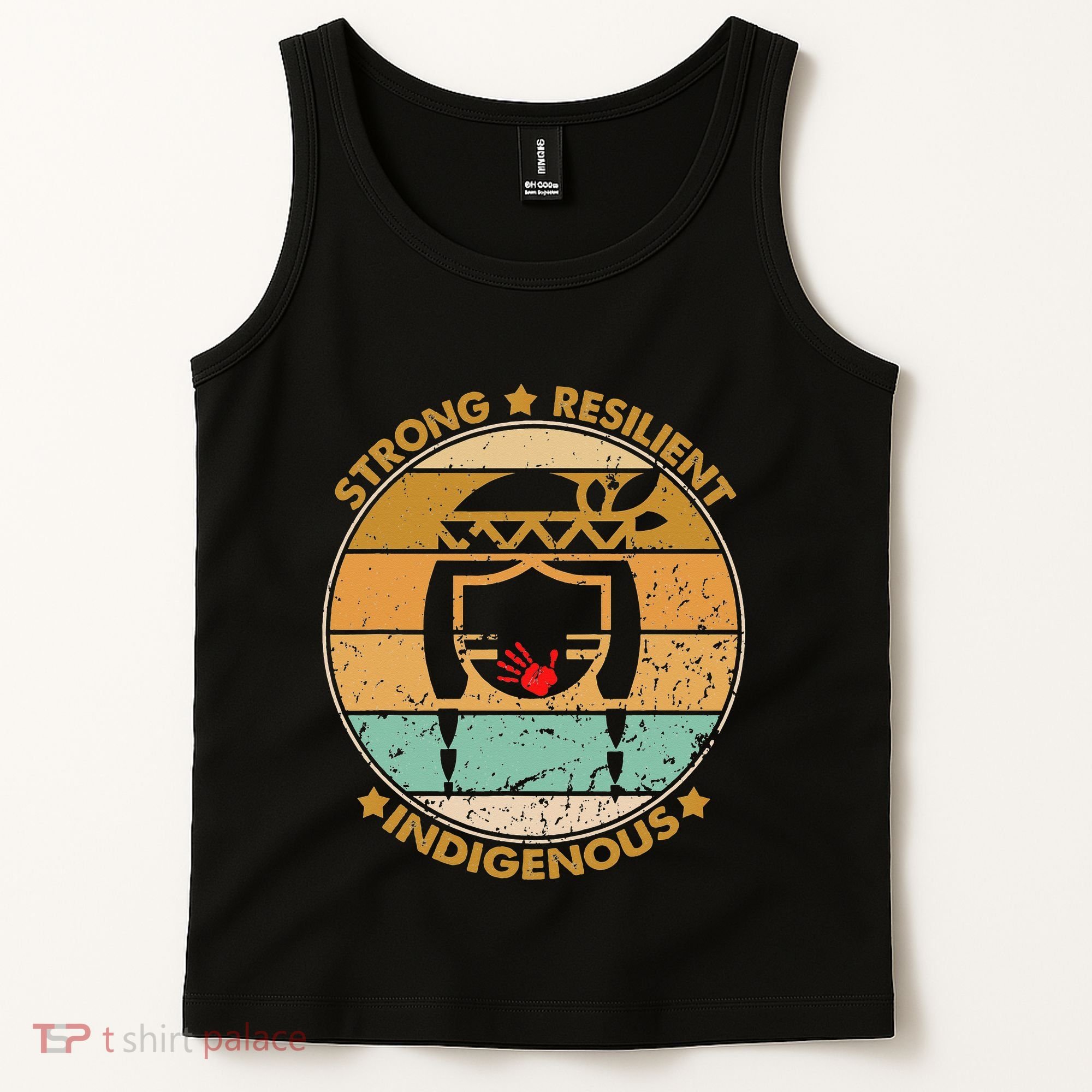 Strong Resilient Indigenous MMIW Awareness No Stolen Sisters Tank Top