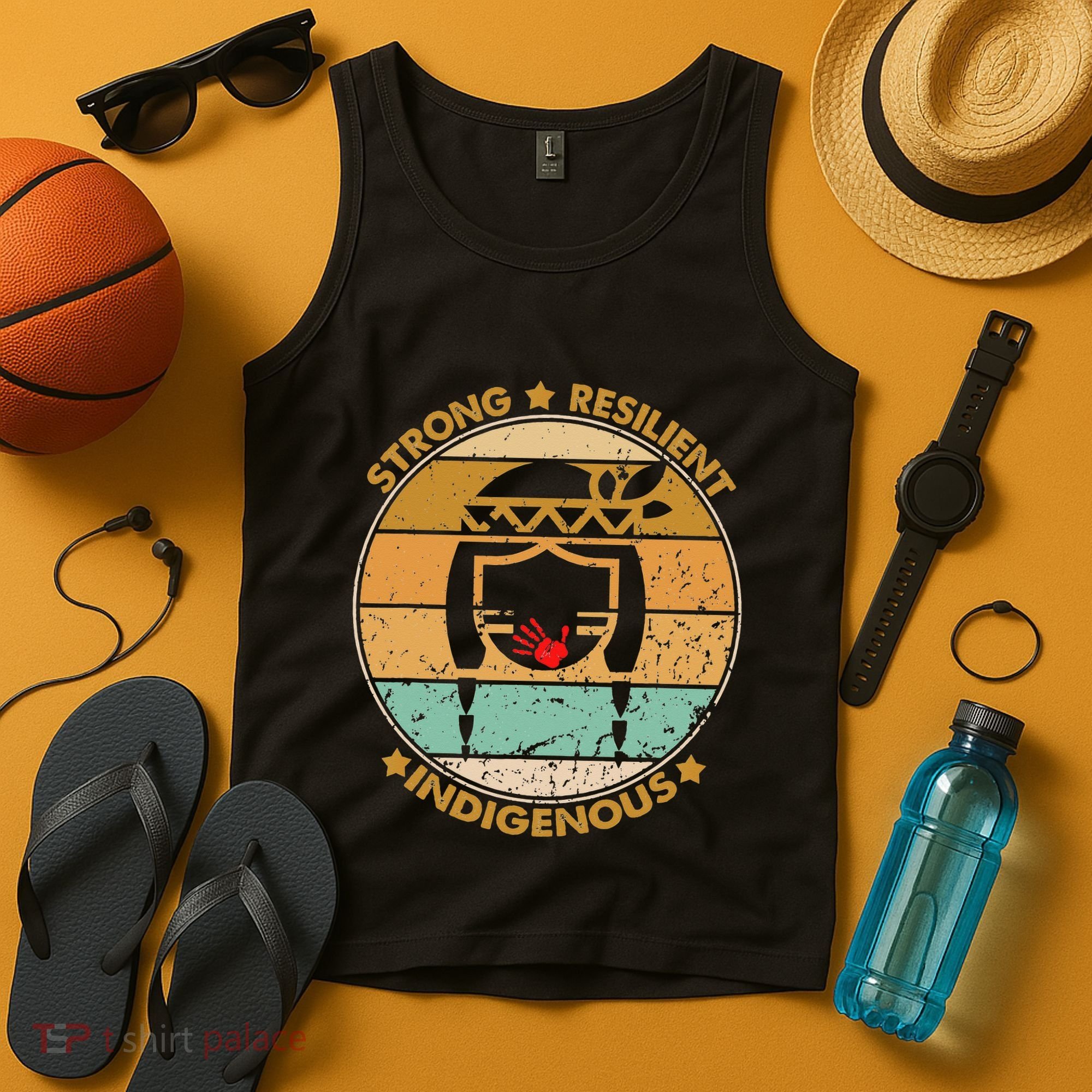Strong Resilient Indigenous MMIW Awareness No Stolen Sisters Tank Top