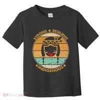 Strong Resilient Indigenous MMIW Awareness No Stolen Sisters Toddler T-Shirt thumb 0