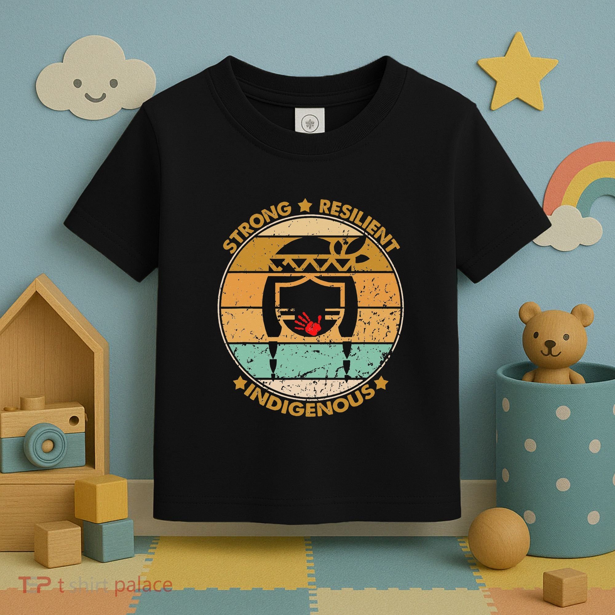 Strong Resilient Indigenous MMIW Awareness No Stolen Sisters Toddler T-Shirt