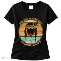 Strong Resilient Indigenous MMIW Awareness No Stolen Sisters Women's T-Shirt thumb 0