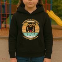 Strong Resilient Indigenous MMIW Awareness No Stolen Sisters Kids Hoodie thumb 3