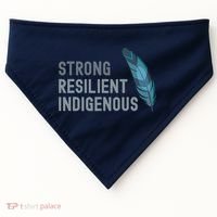 Strong Resilient Indigenous USA-Made Doggie Bandana thumb 0
