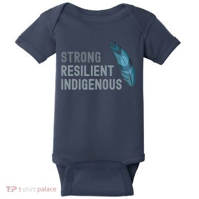 Strong Resilient Indigenous Baby Bodysuit