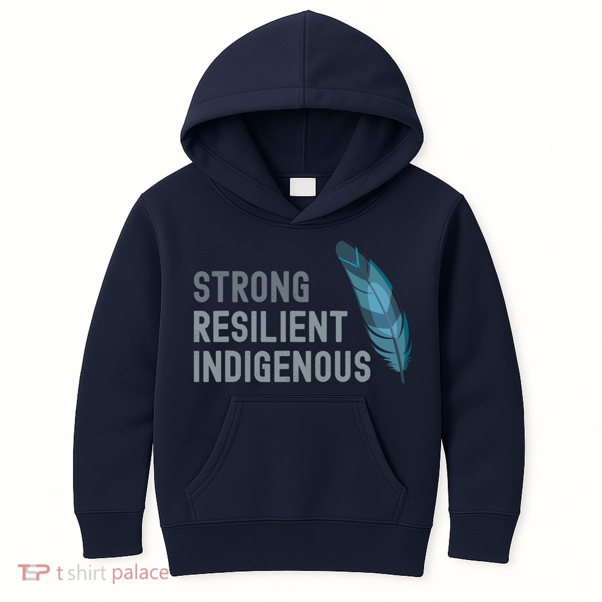 Strong Resilient Indigenous Kids Hoodie