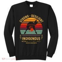 Strong Resilent Indigenous Native American Mmiw Awareness Sweatshirt thumb 0