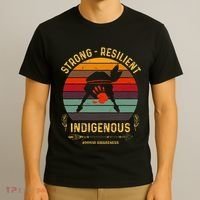 Strong Resilent Indigenous Native American Mmiw Awareness T-Shirt thumb 3