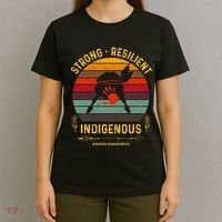 Strong Resilent Indigenous Native American Mmiw Awareness T-Shirt thumb 4