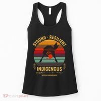 Strong Resilent Indigenous Native American Mmiw Awareness Women's Tank Top thumb 0
