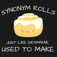 Synonym Rolls Just Like Grammar Used To Make English Teacher Ornament thumb 1