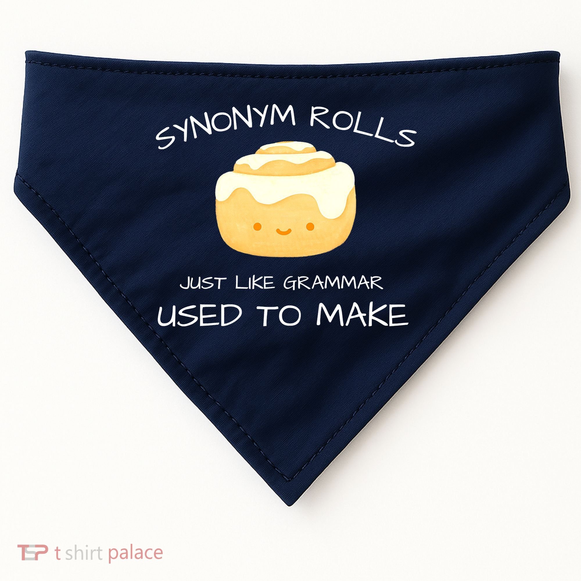 Synonym Rolls Just Like Grammar Used To Make English Teacher USA-Made Doggie Bandana