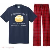 Synonym Rolls Just Like Grammar Used To Make English Teacher Pajama Set thumb 0
