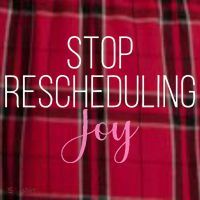 Stop Rescheduling Joy Funny Saying Women Apparel Women's Flannel Plaid Pajama Pants thumb 2