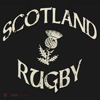 Scotland Rugby Jersey Vintage Scottish Rugby Thistle T-Shirt thumb 7