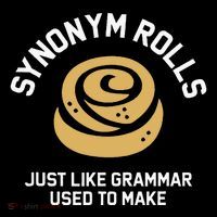 Synonym Rolls Just Like Grammar Used To Make Humor Women's Hoodie thumb 2