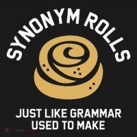 Synonym Rolls Just Like Grammar Used To Make Humor Women's Tank Top thumb 5