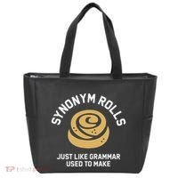 Synonym Rolls Just Like Grammar Used To Make Humor Tote Bag thumb 0