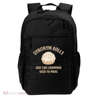 Synonym Rolls: Just Like Grammar Used to Make Backpack