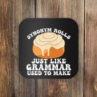 Synonym Rolls Just Like Grammar Used To Make Coaster thumb 0