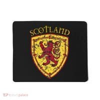 Scottish Rampant Lion Scotland Coat Of Arms Banner Mousepad thumb 0