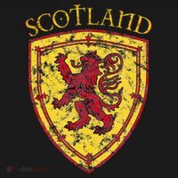 Scottish Rampant Lion Scotland Coat Of Arms Banner Mousepad thumb 1