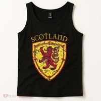 Scottish Rampant Lion Scotland Coat Of Arms Banner Tank Top thumb 2