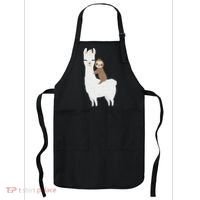 Sloth Riding Llama Funny Birthday Gift For Boy, Girl Apron thumb 0