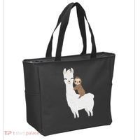 Sloth Riding Llama Funny Birthday Gift For Boy, Girl Tote Bag thumb 2
