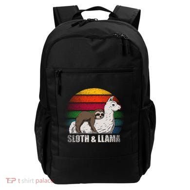 Sloth Riding LLAMA Backpack