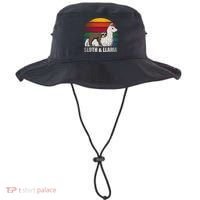 Sloth Riding LLAMA Bucket Hat thumb 0