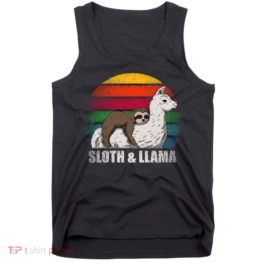 Sloth Riding LLAMA Tank Top