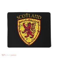 Scottish Rampant Lion Scotland Coat Of Arms Banner Mousepad thumb 0
