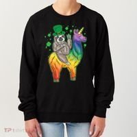 Sloth Rainbow Leprechaun Women's Sweatshirt thumb 0