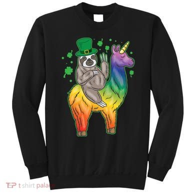 Sloth Rainbow Leprechaun Sweatshirt