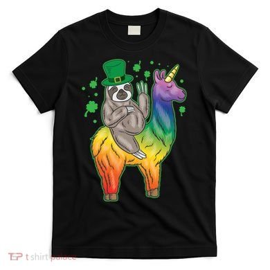 Sloth Rainbow Leprechaun T-Shirt