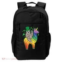 Sloth Rainbow Leprechaun Backpack thumb 0