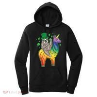 Sloth Rainbow Leprechaun Women's Hoodie thumb 0