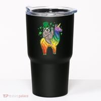 Sloth Rainbow Leprechaun Tumbler thumb 0