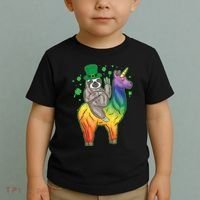 Sloth Rainbow Leprechaun Toddler T-Shirt thumb 2