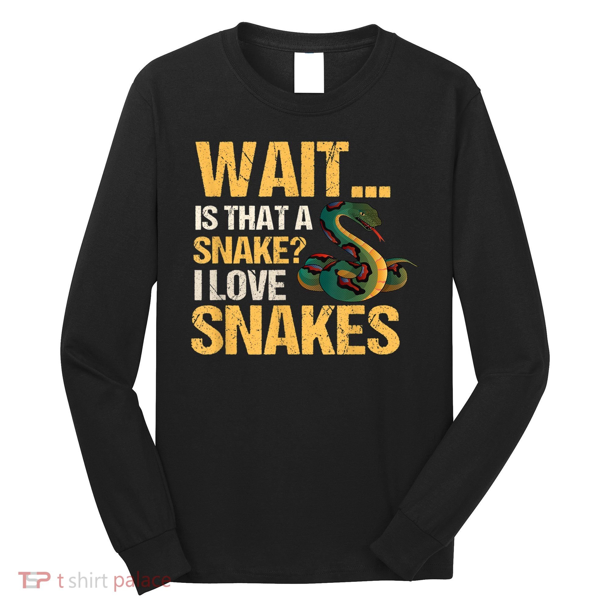 Snake Reptile Lovers Herpetologist Ophidiophilia Long Sleeve Shirt