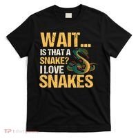 Snake Reptile Lovers Herpetologist Ophidiophilia T-Shirt thumb 0