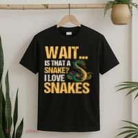 Snake Reptile Lovers Herpetologist Ophidiophilia T-Shirt thumb 2