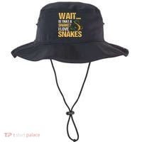 Snake Reptile Lovers Herpetologist Ophidiophilia Bucket Hat thumb 0
