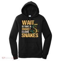 Snake Reptile Lovers Herpetologist Ophidiophilia Women's Hoodie thumb 0