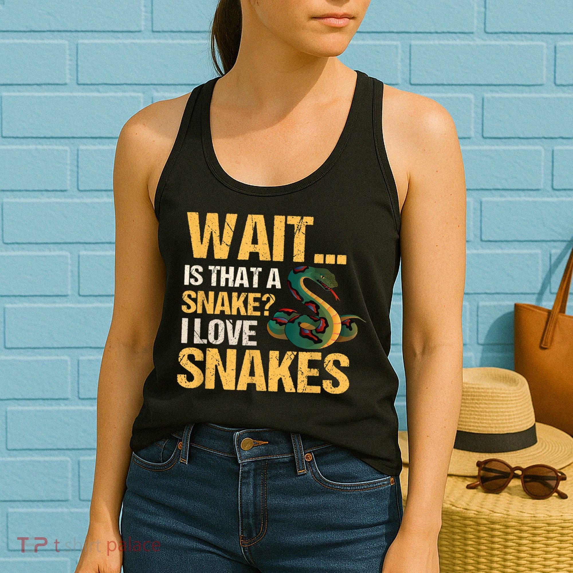 Snake Reptile Lovers Herpetologist Ophidiophilia Women's Tank Top