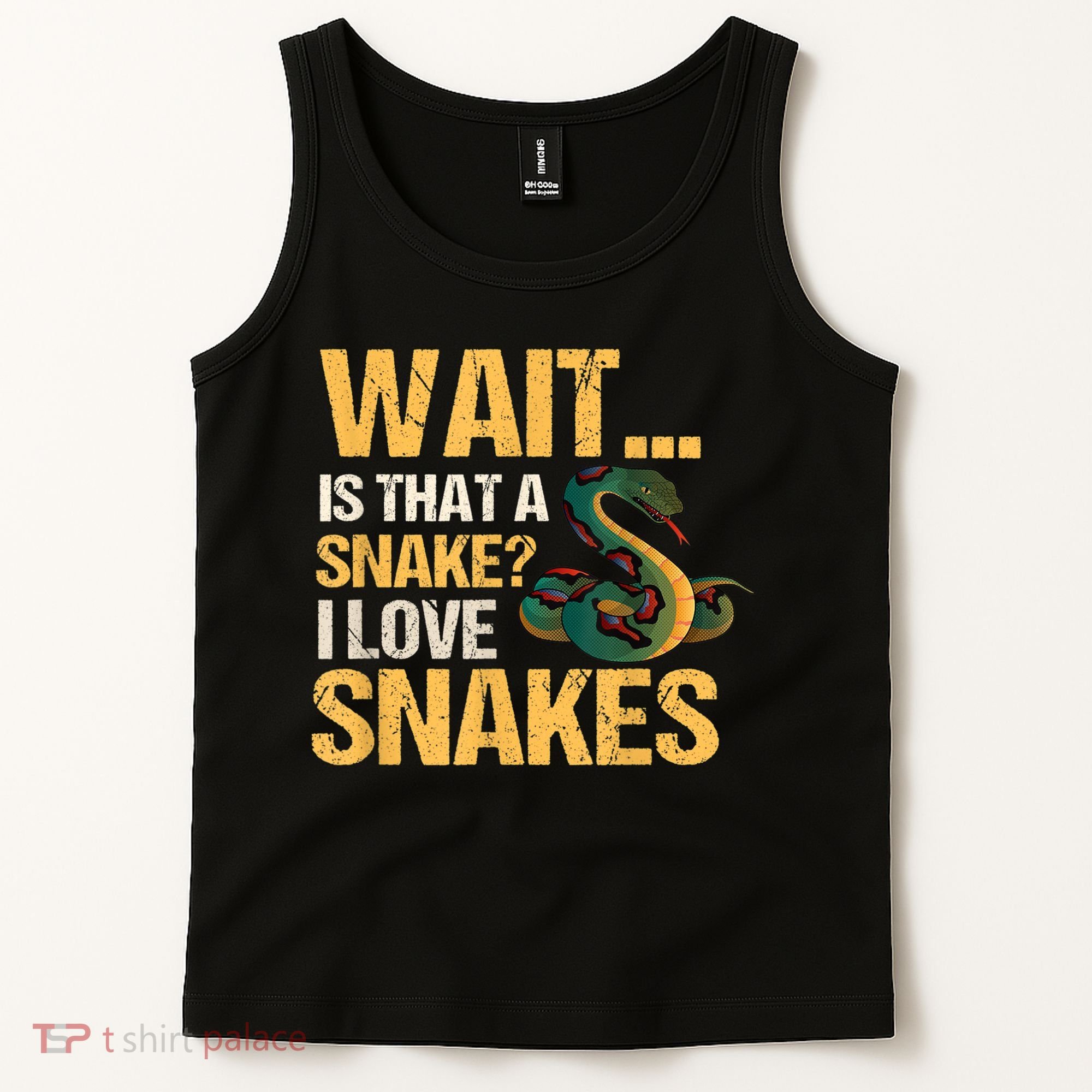Snake Reptile Lovers Herpetologist Ophidiophilia Tank Top