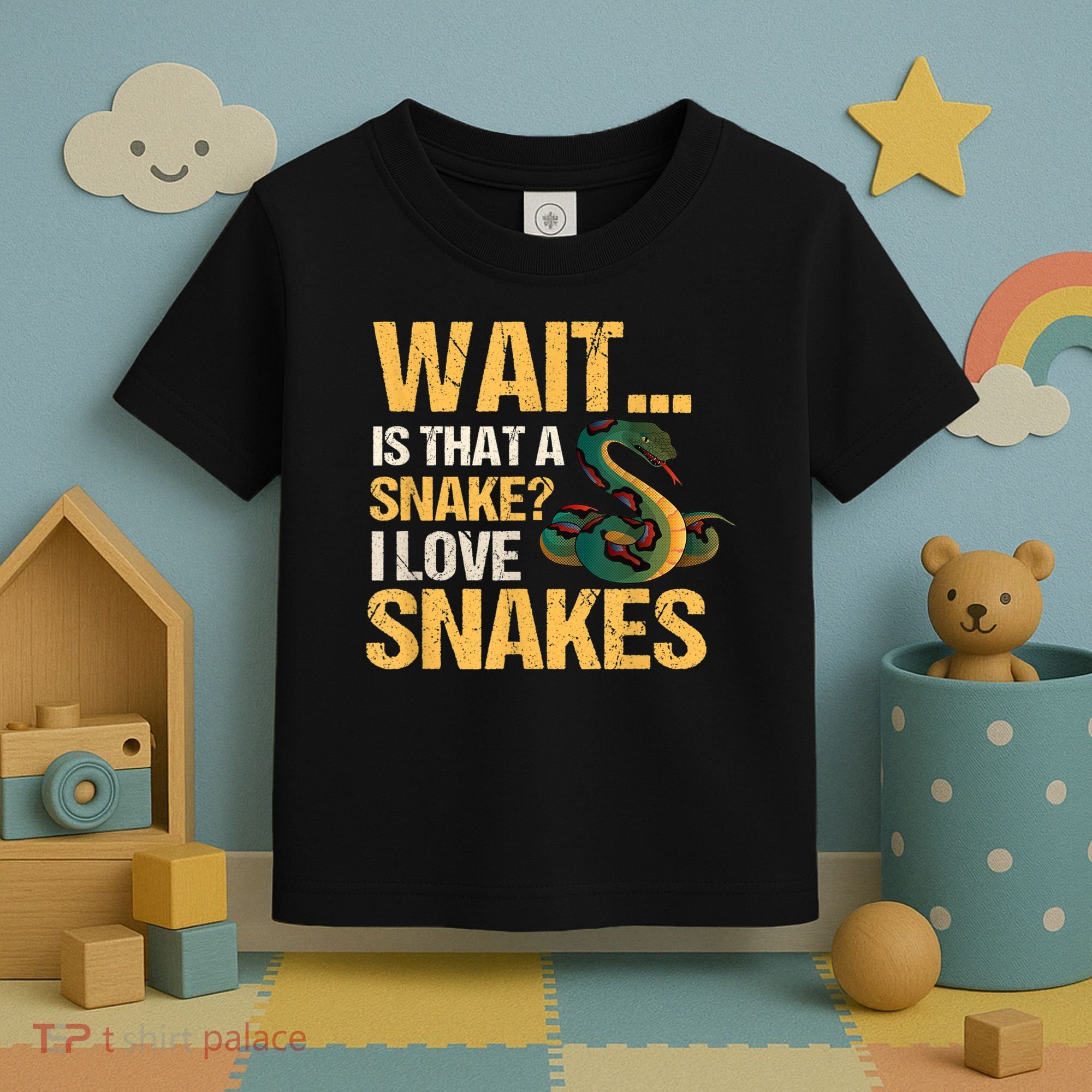 Snake Reptile Lovers Herpetologist Ophidiophilia Toddler T-Shirt
