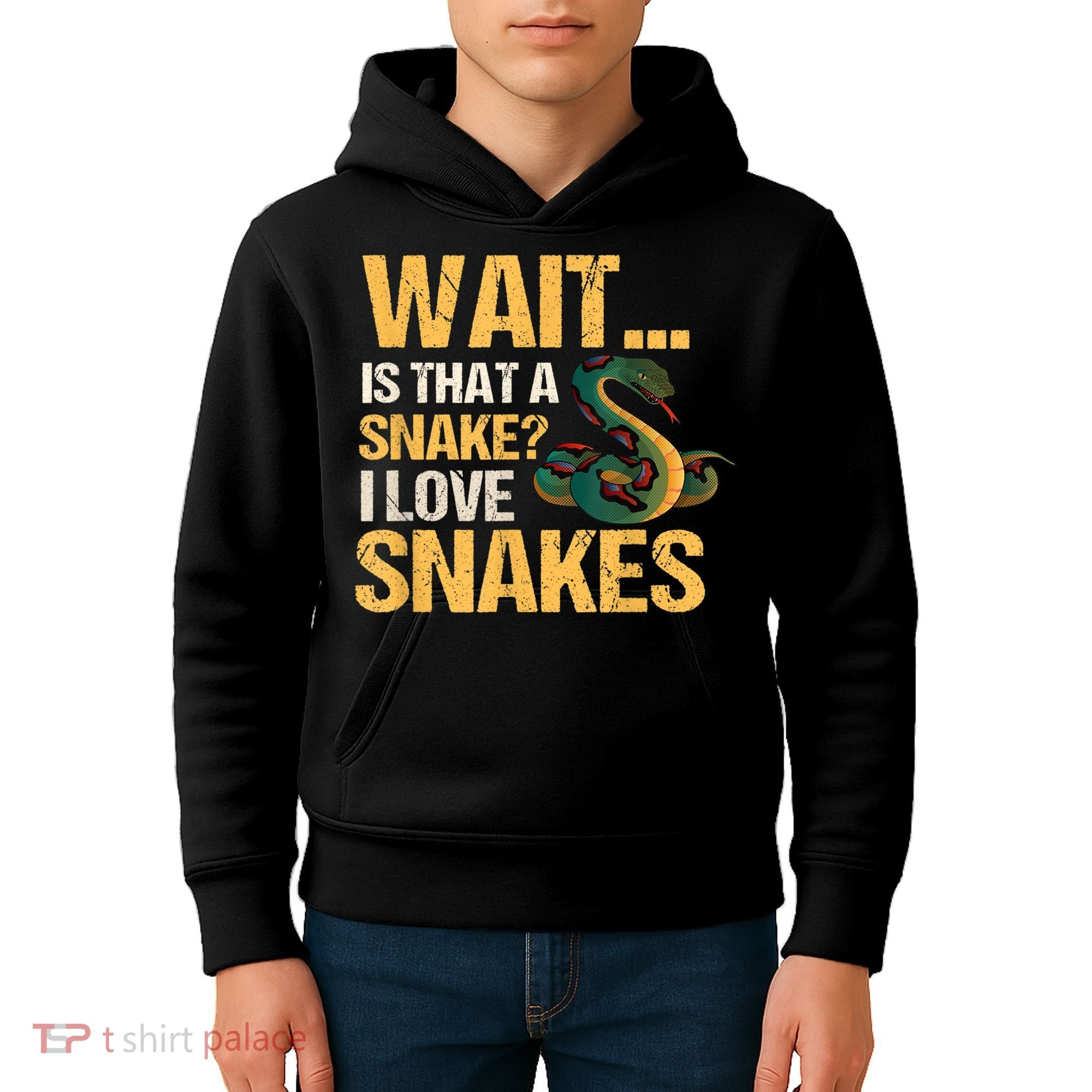 Snake Reptile Lovers Herpetologist Ophidiophilia Kids Hoodie