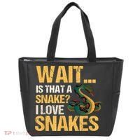 Snake Reptile Lovers Herpetologist Ophidiophilia Tote Bag thumb 0