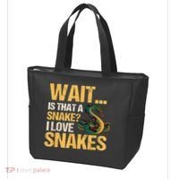 Snake Reptile Lovers Herpetologist Ophidiophilia Tote Bag thumb 3